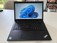 USED lenovo Thinkpad L480 core i5 - 8350u 1.70 Ghz Ram 8 Gb SSD M.2 256 Gb จอ 14 นิ้ว FHD
