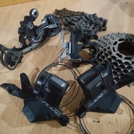 Jual Groupset Shimano Deore Alivio 3x9 Speed Original Termurah Diskon