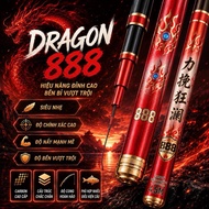 888 VNFISHER red fishing rod, hardness 4h, force distribution 2:8 available in sizes from 3m6 to 7m2