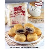 Pau Goreng Kacang Merah / Roti Goreng / Kuih Pau (10 Pcs/Paket) Sejuk Beku /Kuih Frozen (Frozen Food