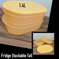 Tupperware Fridge Stackable Tall 1.4L (1) Retail Price S$35.90