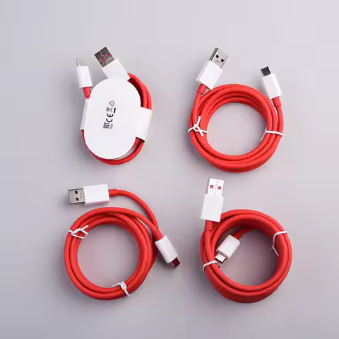 1/1.5/2/3M 6A Wrap Cable For OnePlus 5 5T 6 6T 7 7T 8 9 10 Pro Nord N10 N200 N300 Quick Charging Typ