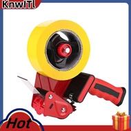 Packing Tape Dispenser Heavy Duty Packaging Tape Clear Adhesive Tape Dispenser for Carton Sealing Mo