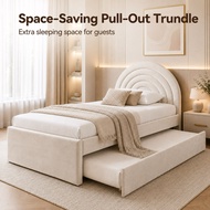 LUXE: ARIELLE Pull Out Bed | Single Day Bed | Super Single Bed Frame | Trundle Bed | Pull out | Draw