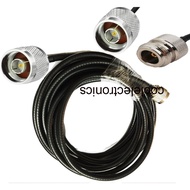 1pc N male to N Female connector 5D-FB 50-5 RG6 RF Coaxial Cable Adapter Coax Low Loss Cable 50ohm 1