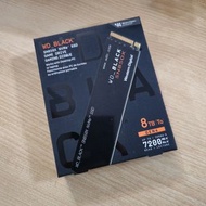 100%全新未開 WD SN850X Nvme 8TB ssd