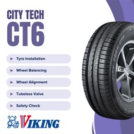 NEW TYRE 165/55R14 CITY TECH CT6 VIKING (WITH INSTALLATION)