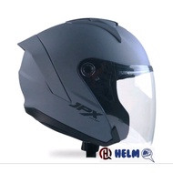 Jpx Nova X Gray helmet solid double Visor