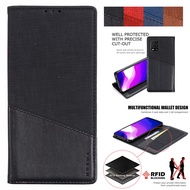 XIAOMI MI 6X 8 9 9T 10 Pro A2 MAX2 MAX3 Pocophone F1 Note10 POCO F2 PRO case phone case cases covers canvas Flip leather wallet case card slot Shockproof magnetic Couple phone case with card holder phone holder Simple plain phone case
