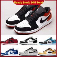 KASUT SUKAN MWP Ready stock Hot Air Jordan Sneakers Low Cut Kasut Perempuan Men Women Couple Shoes