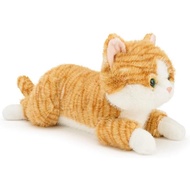 Large Quality Cat 5 Pounds 26 Inch (about 2.3 kg), Soft Love Orange Color Heavy Cat Filling Animals,