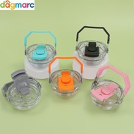 DAGMARC Bottle Lid, Replacement Transparent Cup Lid, Universal Splash Spill Proof Multicolor Therms 