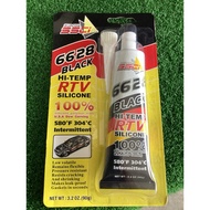 GAM GASKET HI-TEMP BLACK RTV SILICONE
