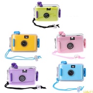 Lidu11 Underwater Waterproof Lomo Camera Mini Cute 35mm Film With Housing for Case New