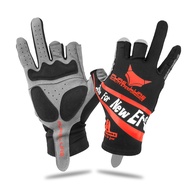 PURELURE Ice Lycra Fabric Anti-slip Fishing Gloves Outdoor Sports Breathable Cycling Bike Bicycle Ca