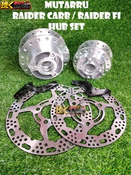 SUZUKI RAIDER 150 CARB / RAIDER 150 FI HUB AND LIGHTEN DISC SET WITH BRACKET JAPAN MADE