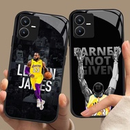CK-68 Lakers James HD Glass Casing for VIVO Y22 Y35 Y75 Y28 Y22S V25 Y55 iQOO Z6