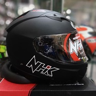 Helm Nhk GP1000 Black Doff Full Face Double Visor