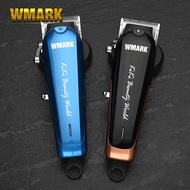 WMARK blue power foot hair clipper กรรไกรไฟฟ้ามืออาชีพชาร์จ USB ปัตตาเลี่ยนตัดผม 6500 รอบต่อนาทีซุปเ