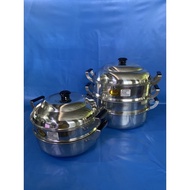 Periuk Kukus Aluminium Murah/ Steamer Pot/ Periuk Pengukus 28cm/30cm