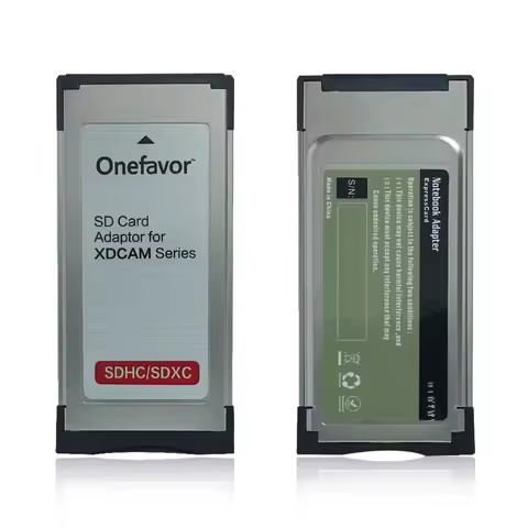 Promotion!!! SD/SDHC/SDXC to 34MM Express Card Adapter onefavor SXS adapter SD Card Adaptor For XDCA