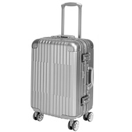 【ALAIN DELON 亞蘭德倫】20吋 絕代風華系列全鋁行李箱(灰)送1個後背包#年中慶