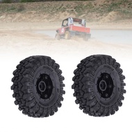4PCS RC Truck Tires for AXIAL SCX24 1/24 Plastic Wheel Tire Parts Replacement Upgrade