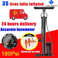 【24 hours delivery】high pressure bicycle pump pam basikal pam tayar basikal pump angin 180 PSI Air P