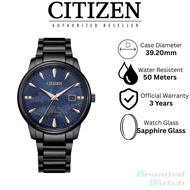 [Official Warranty] Citizen BM7595-89L Men's Eco-Drive Stainless Steel Strap Jam Tangan Lelaki Citiz