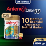 Anlene Total 10 Vanilla Adult Milk Powder 800g - 10 Essential Benefits High in Calcium and Protein