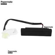 PAPERNOTE Tailgate Switch, 81260 C7000 ABS Trunk Release Button, Quick Response Black+White Boot Swi