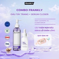 Frankly Closer Pore Reducing Serum & Frankly Deep Cleansing Oil