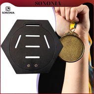 SONONIA Wall Mounted Medal Display, Medal Holder, Award Display, Award Holder for Karate, Softball, 