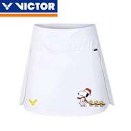 Victor Tennis Skirt Women Sports Short Skirt Quick Drying Badminton Tennis Pants Skirt High Waist Fitness Running Marathon Half Skirt Mesh Fast Dry Table Tennis Skirts Tennis Skirt