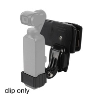 คลิปติดกระเป๋าเป้สำหรับ DJI OSMO POCKET 1/2สายคล้องสายรัดข้อมือกระเป๋ากล้อง PTZ Headband