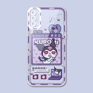 Case For Samsung Galaxy Note 10 Lite A81 10 Plus 20 Ultra J4 J6 Plud J2 J7 Prime G530 M23 A72 A73 Cellphone Case Soft Clear Silicone Angel Eyes Kuromi Cinnamoroll Melody Cute Transparent Full Protection Anti-falling TPU Couple