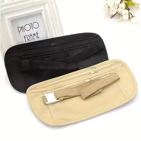 Running Waist Bag, Invisible Travel Waist Bag, Passport, Money Belt Bag, Hidden Safe Wallet, Gift Ba