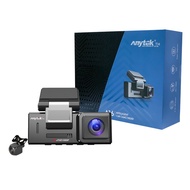 กล้องติดรถยนต์ Anytek Thailand กล้องติดรถยนต์กล้องหน้า-กล้องหลัง A16 Dual Camera 2K/1080P Wifi