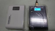 【白熊的店-告別過去】18650行動電源盒-充電寶-4節電池液晶螢幕顯示款，內含18650電池*4顆。