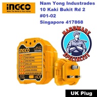 Ingco HESST30001 Electrician UK Plug Socket Tester