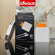 UNIQUE 120W FLASH CHARGE SET FOR VIVO IQOO USB TYPE C FAST CHARGING ORIGINAL CHARGER VIVO 120W & CHA