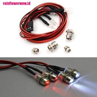 4Pcs 5Mm &amp; 3Mm Lampu Kepala Led Untuk Mobil Rc Drift