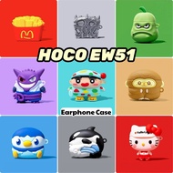 【Original boutique】For HOCO EW51 Case Casing Soft Silicone Cute Cartoons Charizard Earphone Case Cov