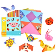 Cartoon Materials Funny Early Learning Educational 3D Handcraft Paper Montessori Development DIY For Kids Art Origami Set