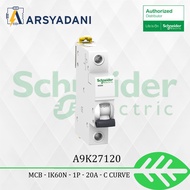 A9K27120 - MCB Schneider iK60N 1P 20A - C curve