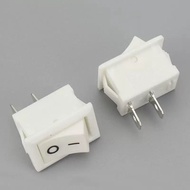 ROCKER SWITCH ON OFF SWITCH 10X15MM WHITE