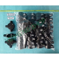 20MM BLACK DEXTA BOX TEE 1 PACK (36 PCS)