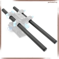 [PerfeclanfdMY] 2Pcs 15mm Carbon Fiber Rod 10-inch / 25cm Long For 15mm Rod Rail Support System