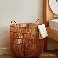 Imitation Clothes Dirty Rattan Face High Basket Large Household Clothes Light Hotel Storage Toilet B