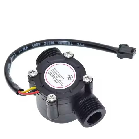DC 5-18V Water Flow SensorFlowmeter Hall Flow Sensor Water Control Liquid Flow 1-30L/min 2.0MPa Sens